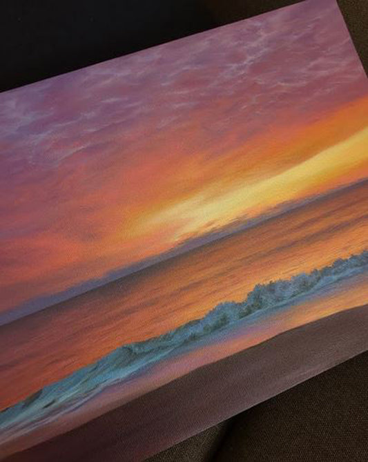 Auburn Haze | Original Oil Painting