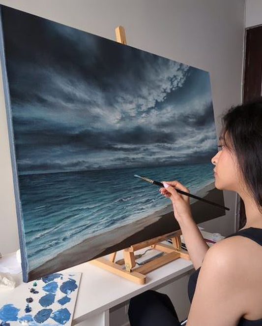 Whispers of a Storm | Original Oil Painting