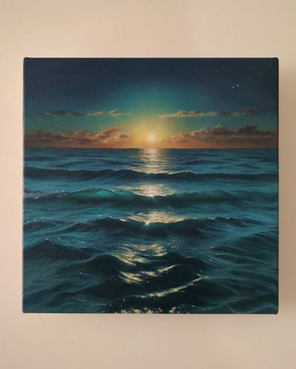The Sea Glows | Original Oil Painting