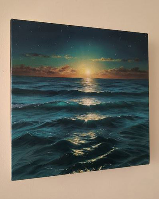 The Sea Glows | Original Oil Painting