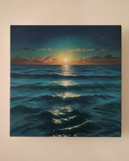 The Sea Glows | Original Oil Painting