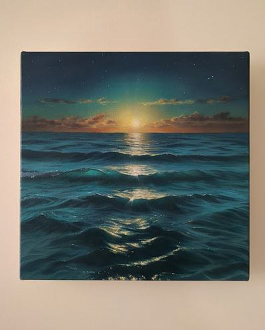 The Sea Glows | Original Oil Painting